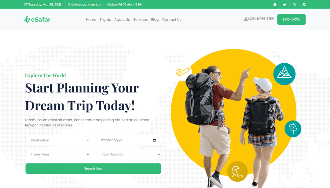 Online Flight Booking App